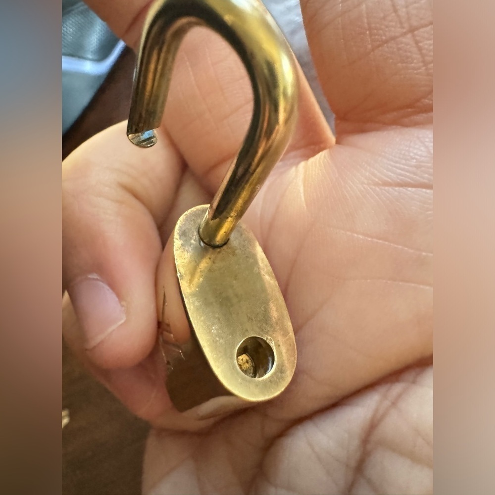 Louis vuitton brass lockset #323 - Picture 3 of 8